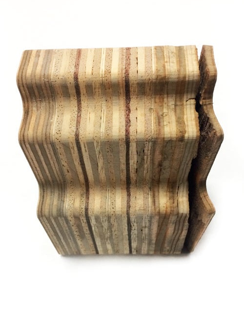 Water Jet Cutting and Plywood Delamination